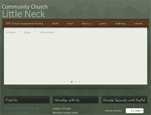 Tablet Screenshot of cclittleneck.org